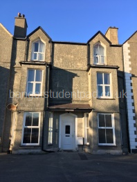 front of the house