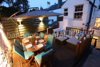 Back garden at night - 