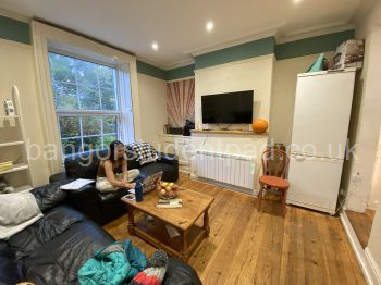 Comfortable socialising, TV included