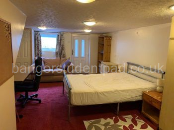 Student Accommodation: Large double bedroom with exclusive external access